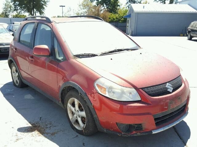 JS2YB413285100361 - 2008 SUZUKI SX4 BASE MAROON photo 1