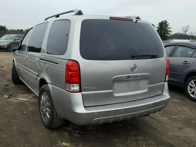 5GADX33L26D149422 - 2006 BUICK TERRAZA CX SILVER photo 3