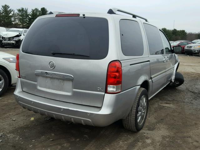 5GADX33L26D149422 - 2006 BUICK TERRAZA CX SILVER photo 4