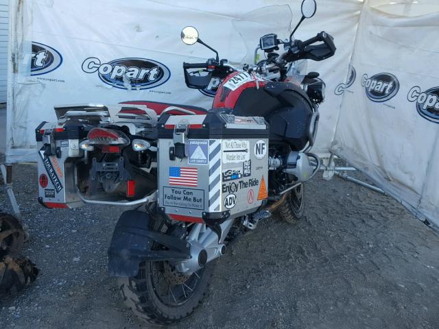 WB10390069ZW85624 - 2009 BMW R1200 GS A RED photo 4