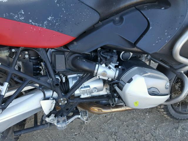 WB10390069ZW85624 - 2009 BMW R1200 GS A RED photo 7