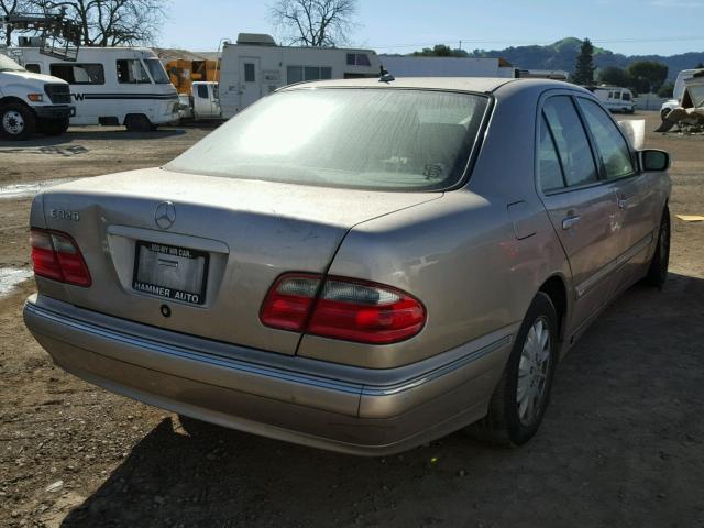 WDBJF65J91B304360 - 2001 MERCEDES-BENZ E 320 GOLD photo 4