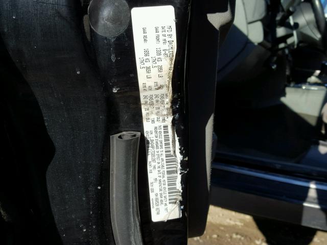 1J8HG48P17C691287 - 2007 JEEP COMMANDER შავი ფოტო 10