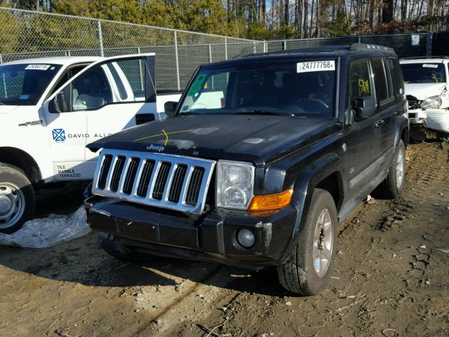 1J8HG48P17C691287 - 2007 JEEP COMMANDER შავი ფოტო 2