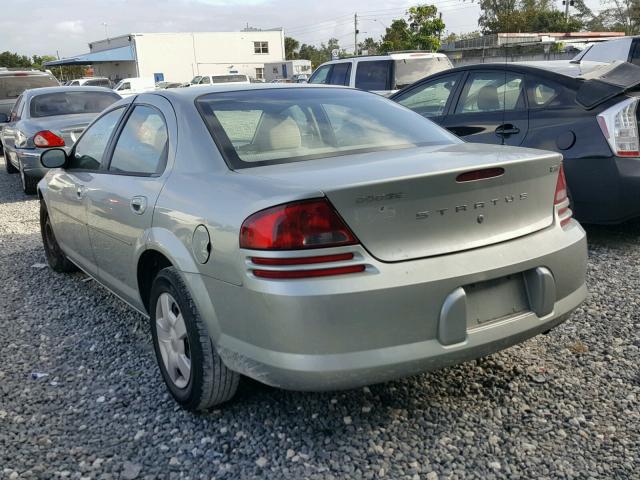 1B3EL46XX6N221367 - 2006 DODGE STRATUS SX SILVER photo 3