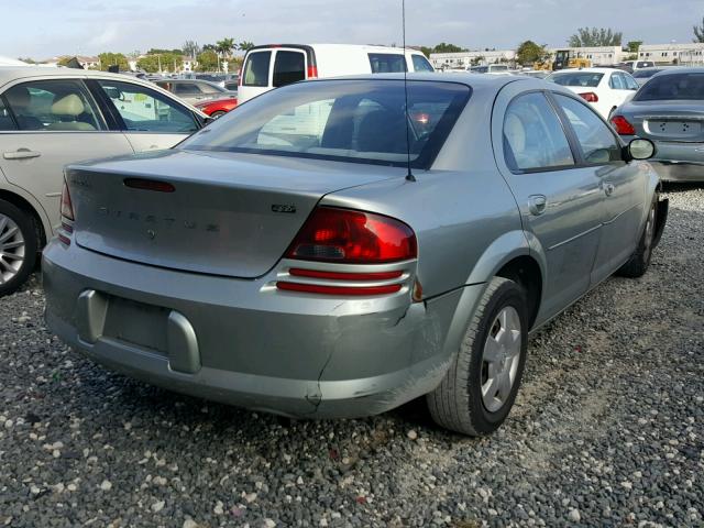 1B3EL46XX6N221367 - 2006 DODGE STRATUS SX SILVER photo 4