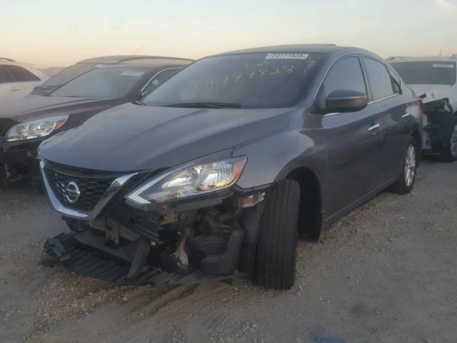 3N1AB7APXGY323798 - 2016 NISSAN SENTRA S CHARCOAL photo 2