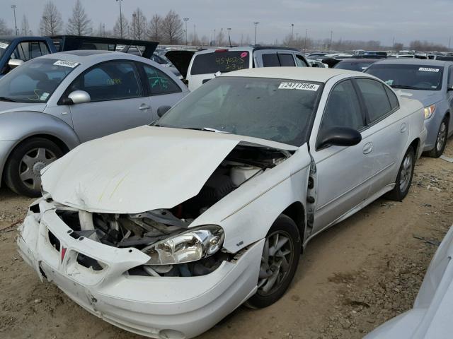 1G2NF52E14M687406 - 2004 PONTIAC GRAND AM S WHITE photo 2