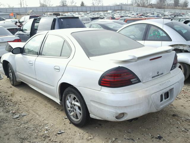 1G2NF52E14M687406 - 2004 PONTIAC GRAND AM S WHITE photo 3