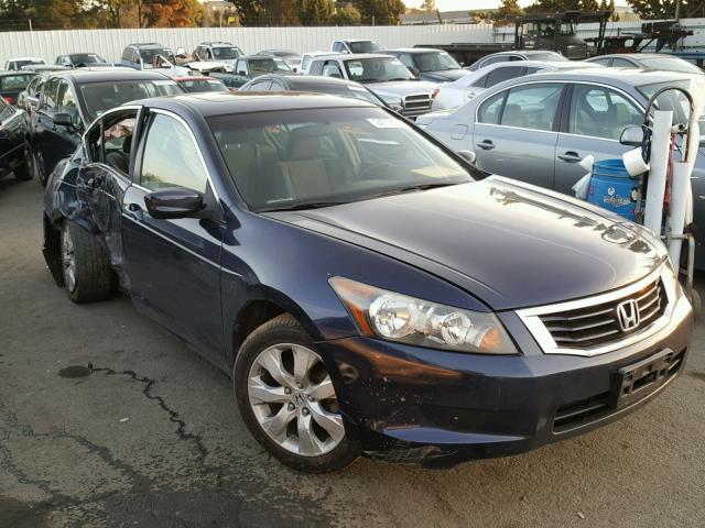 JHMCP26768C067610 - 2008 HONDA ACCORD EX BLUE photo 1