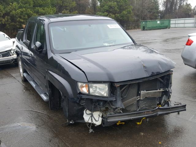 2HJYK16588H532668 - 2008 HONDA RIDGELINE BLACK photo 1