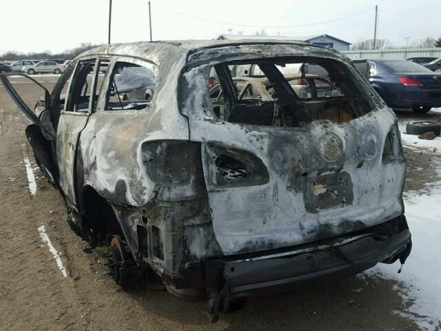 5GAKVBEDXBJ303724 - 2011 BUICK ENCLAVE CX BURN photo 3