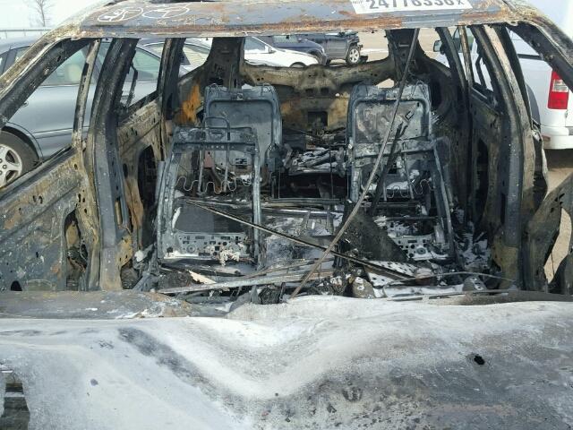 5GAKVBEDXBJ303724 - 2011 BUICK ENCLAVE CX BURN photo 9