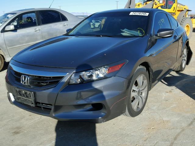 1HGCS1B30CA020253 - 2012 HONDA ACCORD LX CHARCOAL photo 2