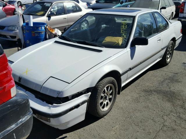 JHMBA4229LC013925 - 1990 HONDA PRELUDE 2. WHITE photo 2