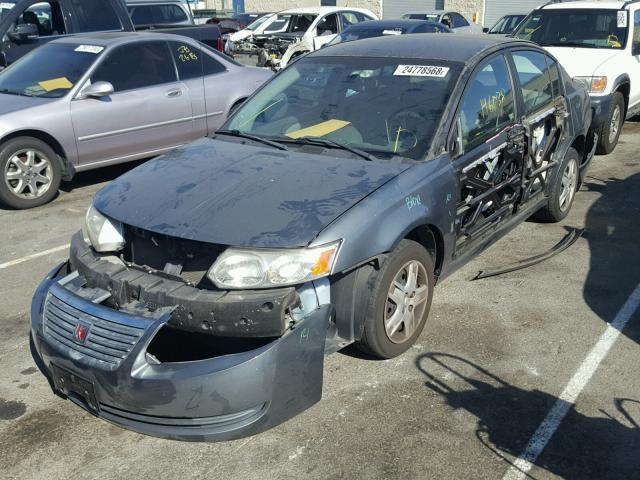 1G8AJ55F17Z157466 - 2007 SATURN ION LEVEL CHARCOAL photo 2