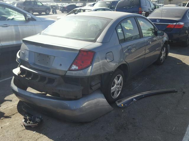 1G8AJ55F17Z157466 - 2007 SATURN ION LEVEL CHARCOAL photo 4