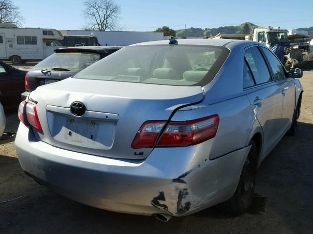 4T1BK46K89U087294 - 2009 TOYOTA CAMRY SE SILVER photo 4