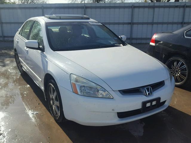 1HGCM66535A004358 - 2005 HONDA ACCORD EX WHITE photo 1