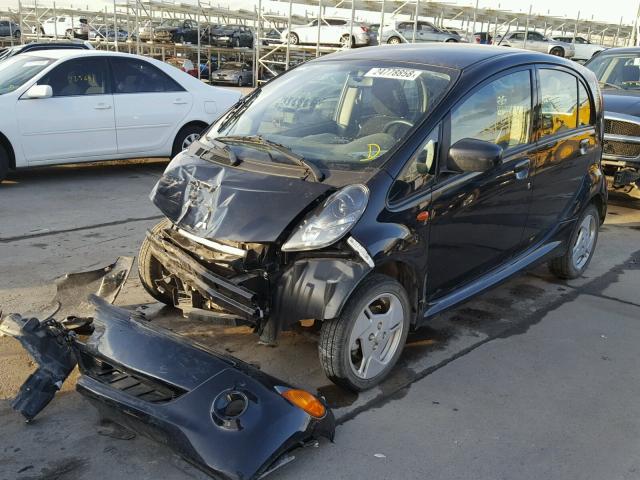 JA3215H48EU024765 - 2014 MITSUBISHI I MIEV ES BLACK photo 2