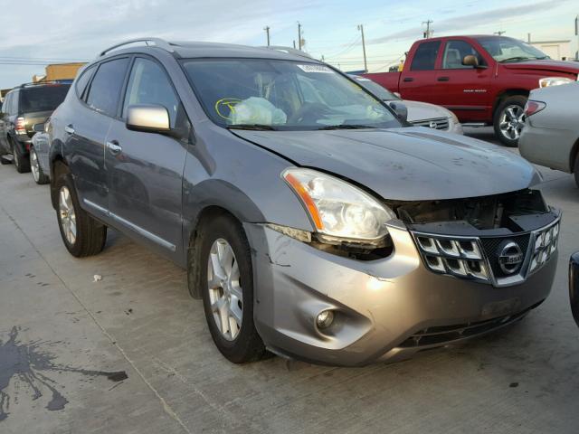 JN8AS5MV0BW660464 - 2011 NISSAN ROGUE S GRAY photo 1