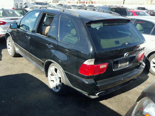 WBAFB33521LH27072 - 2001 BMW X5 4.4I BLACK photo 3