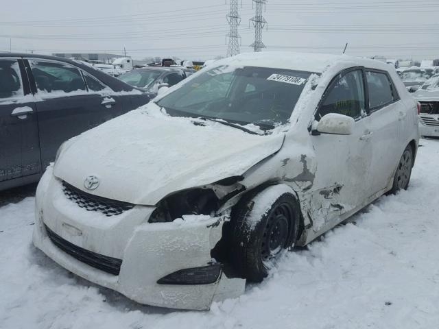 2T1KU4EE8BC654388 - 2011 TOYOTA COROLLA MA WHITE photo 2