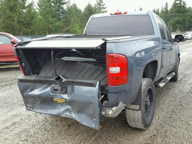 3GCPKREA4BG208170 - 2011 CHEVROLET SILVERADO GRAY photo 4