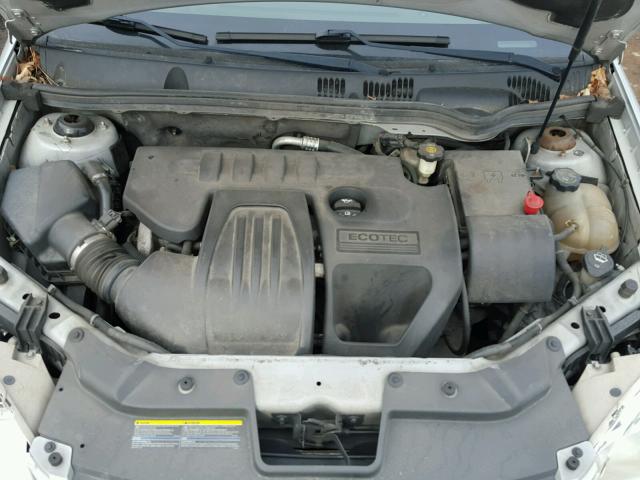 1G1AL58F187141009 - 2008 CHEVROLET COBALT LT SILVER photo 7