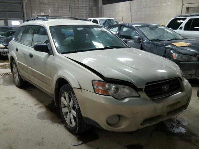 4S4BP61C267316060 - 2006 SUBARU LEGACY OUT CREAM photo 1