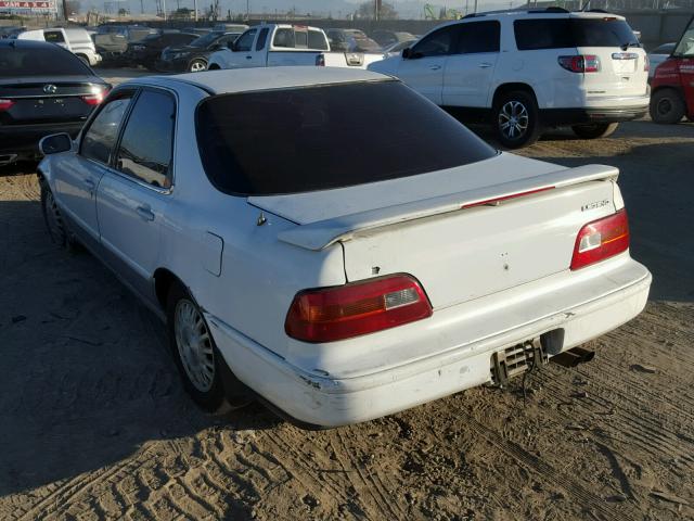 JH4KA7676MC011509 - 1991 ACURA LEGEND LS WHITE photo 3