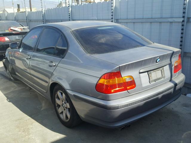 WBAAZ334X5KP92807 - 2005 BMW 325 IS SUL GRAY photo 3