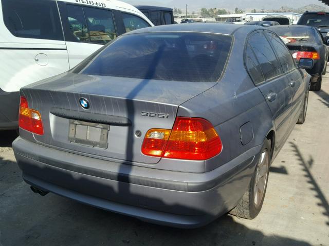 WBAAZ334X5KP92807 - 2005 BMW 325 IS SUL GRAY photo 4