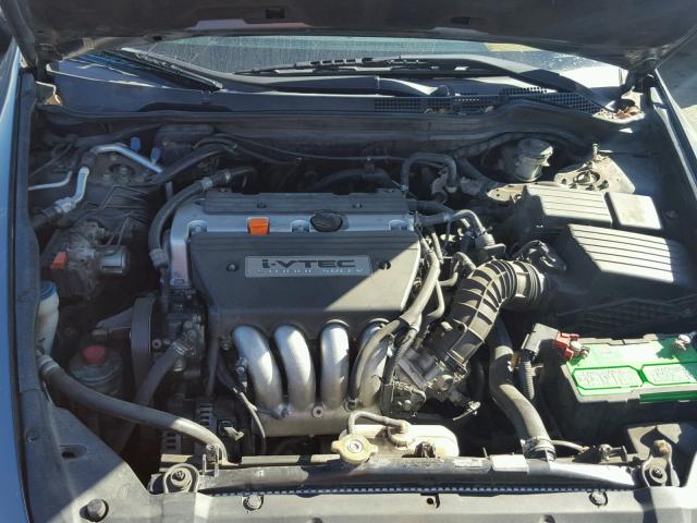 1HGCM56796A053318 - 2006 HONDA ACCORD EX GRAY photo 7