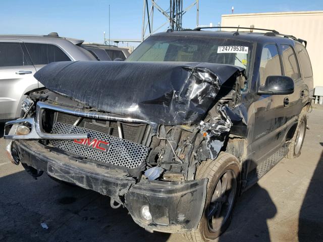 1GKEK63U95J181526 - 2005 GMC YUKON DENA BLACK photo 2