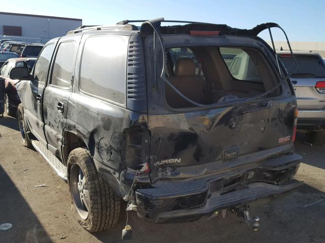 1GKEK63U95J181526 - 2005 GMC YUKON DENA BLACK photo 3