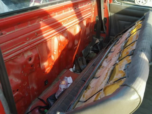 1N6SD11S0MC350443 - 1991 NISSAN TRUCK SHOR RED photo 6