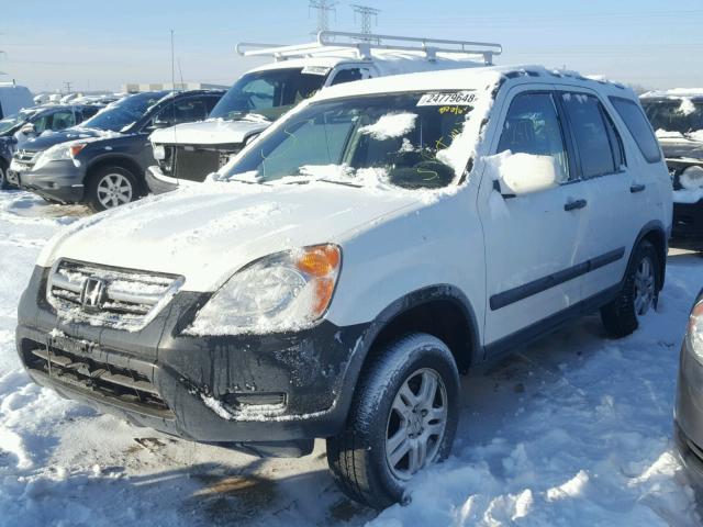 JHLRD78883C025278 - 2003 HONDA CR-V EX WHITE photo 2