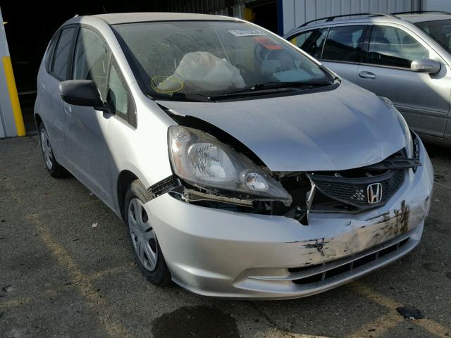 JHMGE8H33BS003039 - 2011 HONDA FIT SILVER photo 1