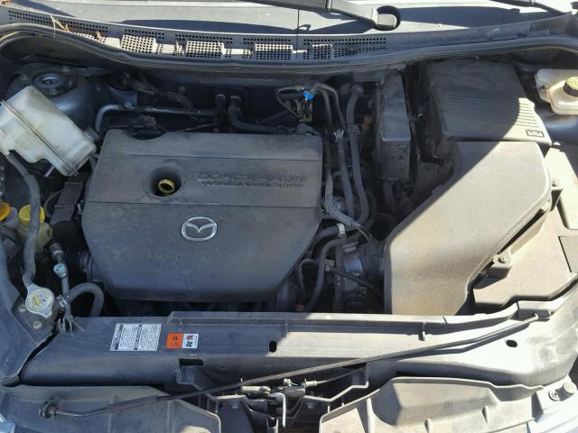 JM1CR2WL5A0369437 - 2010 MAZDA 5 SILVER photo 7