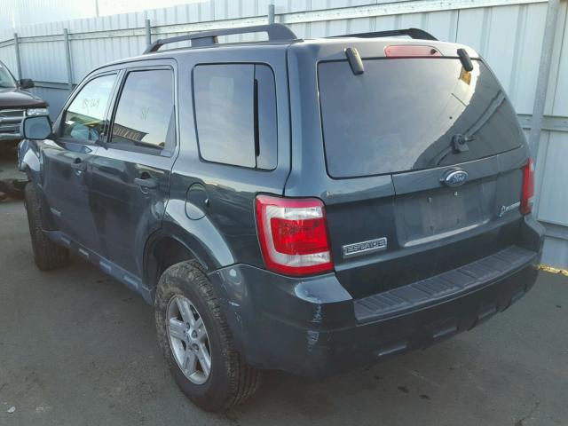 1FMCU49H38KA46984 - 2008 FORD ESCAPE HEV GRAY photo 3