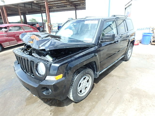 1J4NT1GA2AD625392 - 2010 JEEP PATRIOT SP BLACK photo 2
