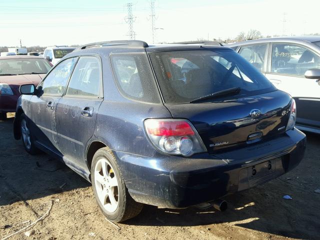 JF1GG67676H814511 - 2006 SUBARU IMPREZA 2. BLUE photo 3