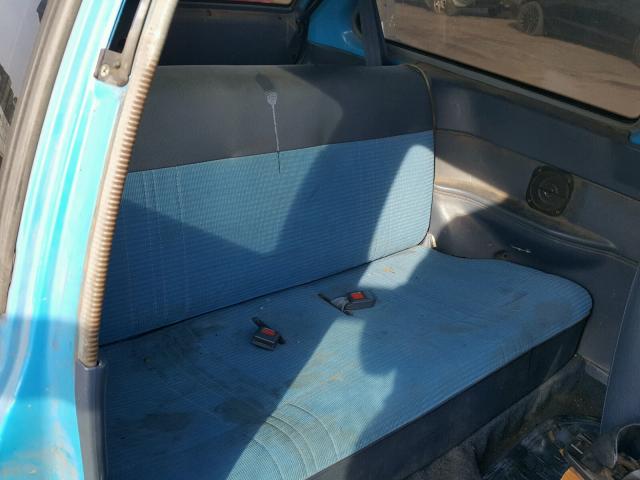 2C1MR2463M6787005 - 1991 GEO METRO BASE BLUE photo 6