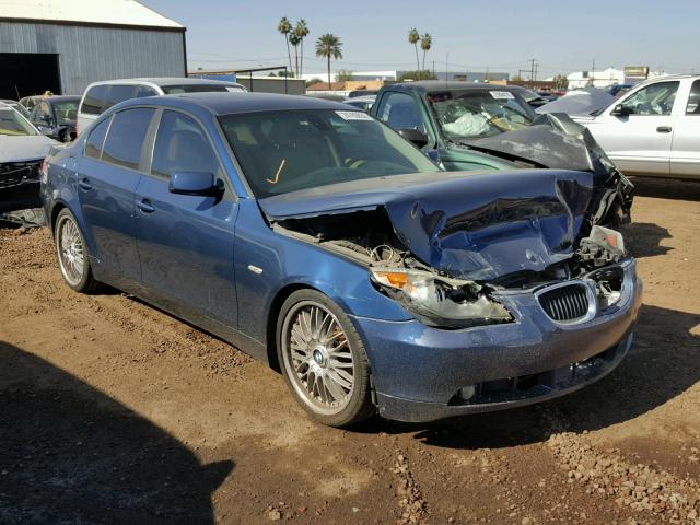 WBANA73554B057224 - 2004 BMW 530 I BLUE photo 1