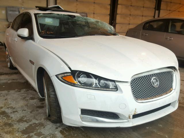 SAJWA0E73D8S67218 - 2013 JAGUAR XF WHITE photo 1