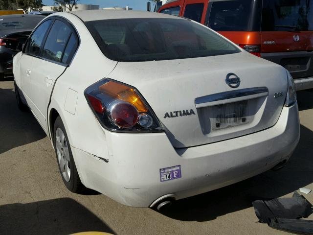 1N4AL21E37C210480 - 2007 NISSAN ALTIMA 2.5 WHITE photo 3