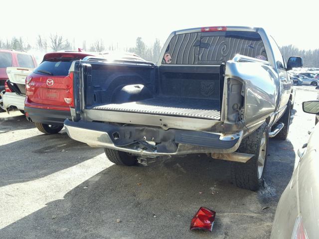 1D7HU16P27J529249 - 2007 DODGE RAM 1500 S GRAY photo 4