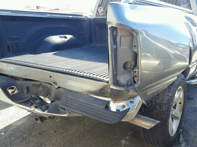 1D7HU16P27J529249 - 2007 DODGE RAM 1500 S GRAY photo 9