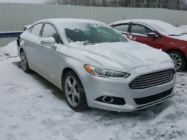 3FA6P0HR5DR117819 - 2013 FORD FUSION SE SILVER photo 1